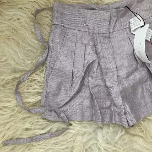 IRO Lafa Paperbag High Waist Shorts